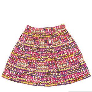 NWOT- Womens ANTHROPOLOGIE SKIRT|Multicolored|Full|Pleated|Size S|   SKU-E-2